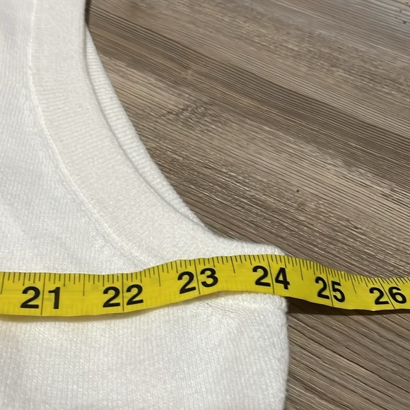 Chaps Cotton V-Neck Golf Vest Sweater Cream Mens XXL Classic Grand dad - Picture 6 of 11